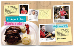 Cooks and Kids published by Graffeg Chocolate Cake