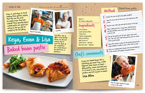 Cooks and Kids published by Graffeg Baked Bean Pastie