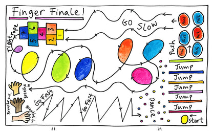 Fun for Fingers by Anna Bruder published by Graffeg Finger Finale