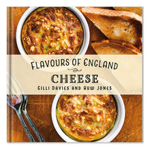Load image into Gallery viewer, Flavours of England Cheese by Gilli Davies and Huw Jones book cover published by Graffeg
