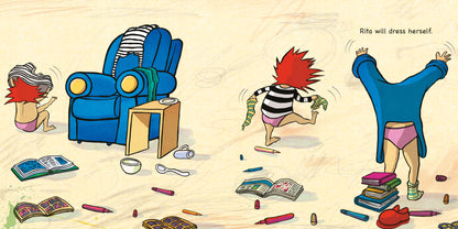 Rita wants a Fairy Godmother by M√°ire Zepf and Andrew Whitson, published by Graffeg - picture book page