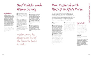 Flavours of Wales Collection Gilli Davies Huw Jones published by Graffeg beef cobbler with winter savory, pork casserole with parsnip and apple puree