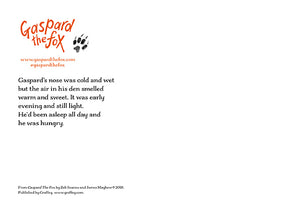 Gaspard the Fox Postcard Pack