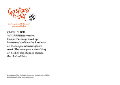 Gaspard the Fox Postcard Pack
