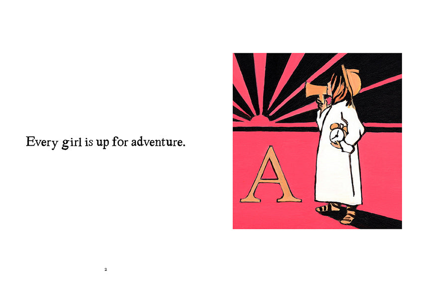 Every Girl's Alphabet Kate Bingham Luke Martineau published by Graffeg