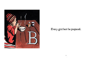 Every Girl's Alphabet Kate Bingham Luke Martineau published by Graffeg