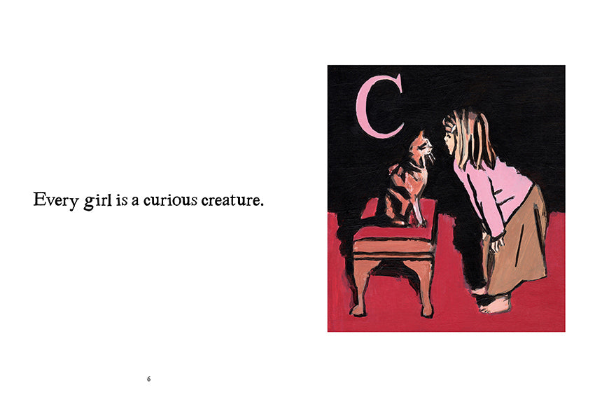 Every Girl's Alphabet Kate Bingham Luke Martineau published by Graffeg