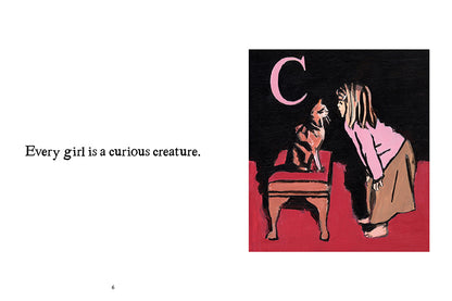 Every Girl's Alphabet Kate Bingham Luke Martineau published by Graffeg