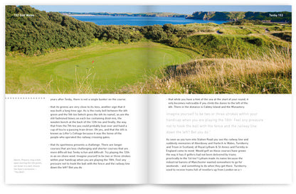 Golf Wales by John Hopkins and Colin Pressdee, published by Graffeg. Tenby