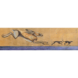 Jackie Morris Limited Edition Print: The Unquiet Dreams of Swift Running Longdogs