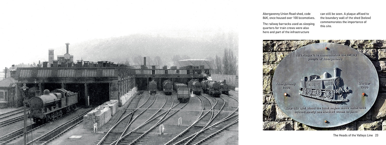 Lost Lines of Wales: The Heads of the Valleys by Geoffrey Lloyd, published by Graffeg