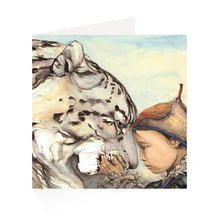 Load image into Gallery viewer, Jackie Morris Snow Leopard Greetings Cards
