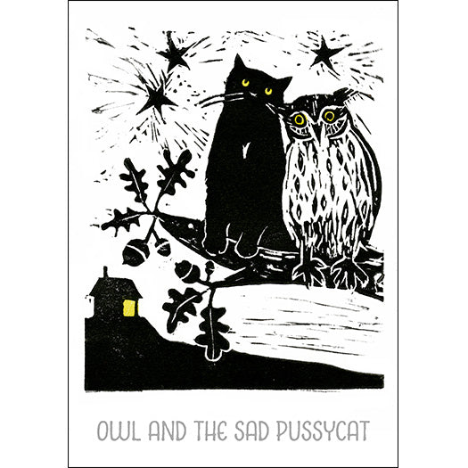 Owl and the Sad Pussycat - Jo Cox Poster