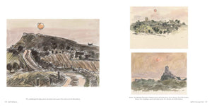 sir kyffin williams painting book prints postcards welsh art 'Llandihangel Din Silwy', 'Windmill Glanrafon, Llangoed', 'Llanddwyn' Oriel Mon Gallery