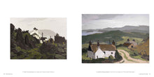 Load image into Gallery viewer, sir kyffin williams painting book prints postcards welsh art &#39;Welsh Farm Buildings&#39; and &#39;Bythynnod Mynydd Bodafon&#39; circa 1962
