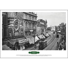 Load image into Gallery viewer, Lost Tramways of Wales Poster - Queen Street, Cardiff
