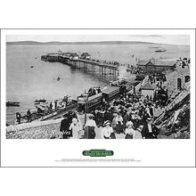 Load image into Gallery viewer, Lost Tramways of Wales Poster - Mumbles Pier
