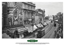 Load image into Gallery viewer, Lost Tramways of Wales Poster - Queen Street, Cardiff
