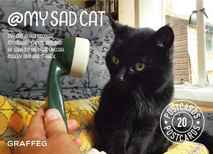 My Sad Cat Postcard Pack