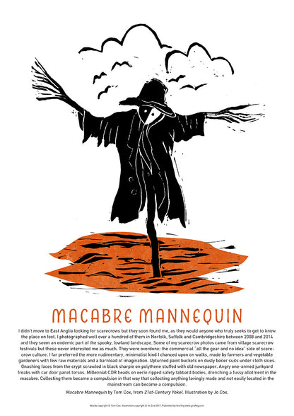 Macabre Mannequin - 21st Century Yokel Poster