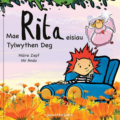 Mae Rita Eisiau Tylwythen Deg gan M√°ire Zepf a Mr Ando published by Graffeg Bach
