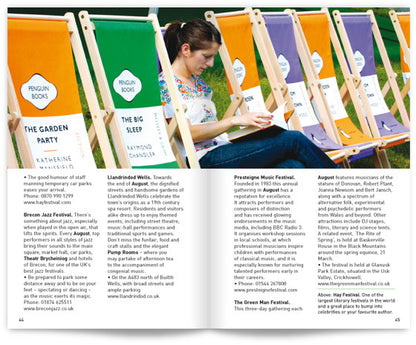 About Mid Wales published by Graffeg