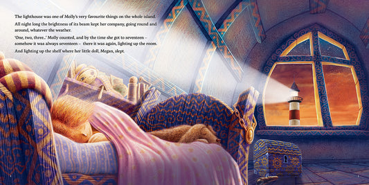 Molly and the Lighthouse by Malachy Doyle and Andrew Whitson picture book page