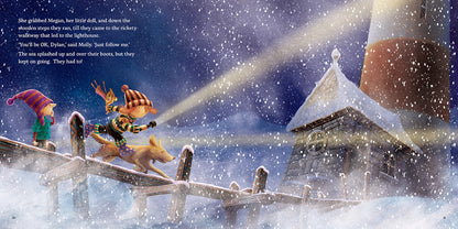 Molly and the Lighthouse by Malachy Doyle and Andrew Whitson picture book page