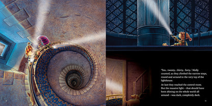 Molly and the Lighthouse by Malachy Doyle and Andrew Whitson picture book page