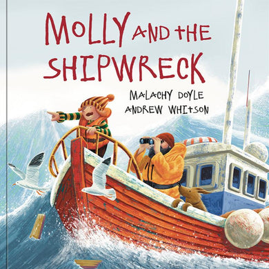 Molly and the Shipwreck by Malachy Doyle and Andrew Whitson picture book about refugees cover