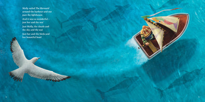 Molly and the Dolphins by Malachy Doyle and Andrew Whitson picture book page