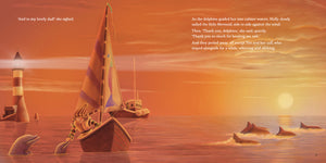 Molly and the Dolphins by Malachy Doyle and Andrew Whitson picture book page