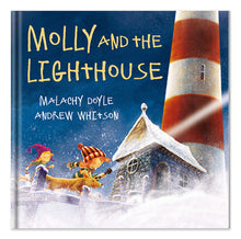 Load image into Gallery viewer, Molly and the Lighthouse by Malachy Doyle and Andrew Whitson picture book cover
