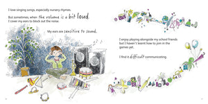 inclusive picture book about autism written by Jon Roberts and illustrated by Hannah Rounding