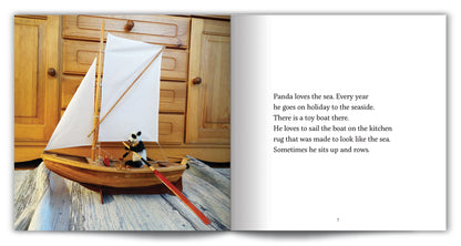 Paper Boat for Panda