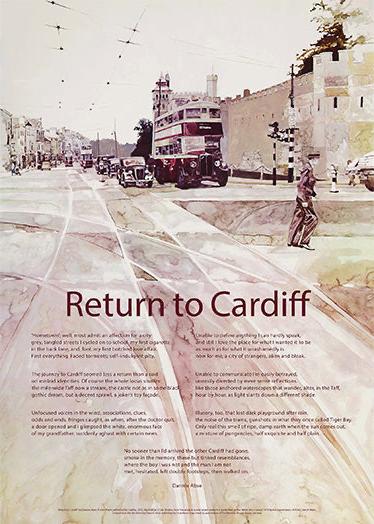 Return to Cardiff - Poster Poem