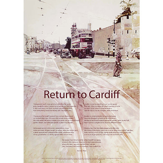 Return to Cardiff - Poster Poem