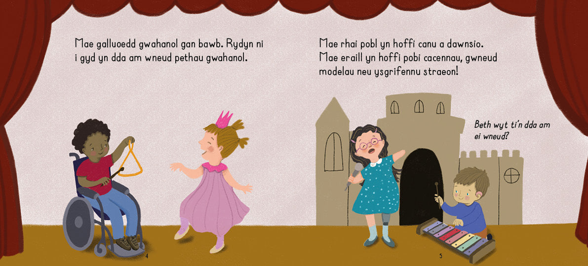 Cwestiynau a Theimladau Ynghylch Anableddau