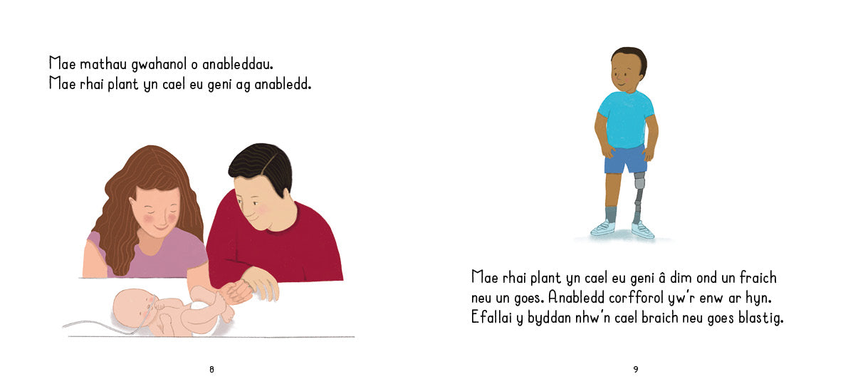 Cwestiynau a Theimladau Ynghylch Anableddau