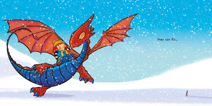 Rita wants a Dragon by M√°ire Zepf and Andrew Whitson, published by Graffeg - picture book page