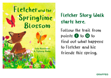 Load image into Gallery viewer, Fletcher and the Springtime Blossom Story Walk Pack
