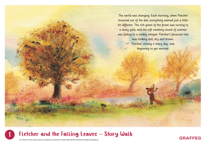 Fletcher and the Falling Leaves Story Walk Pack