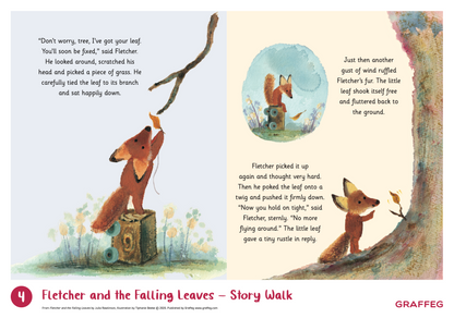 Fletcher and the Falling Leaves Story Walk Pack