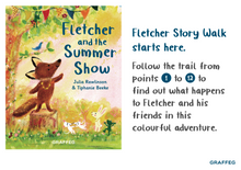 Load image into Gallery viewer, Fletcher and the Summer Show Story Walk Pack
