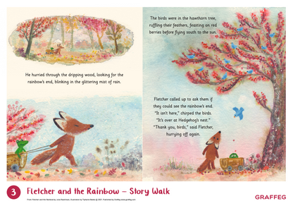 Fletcher and the Rainbow Story Walk Pack