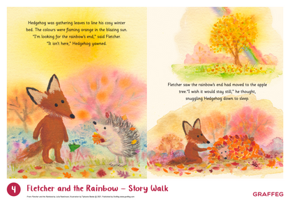 Fletcher and the Rainbow Story Walk Pack