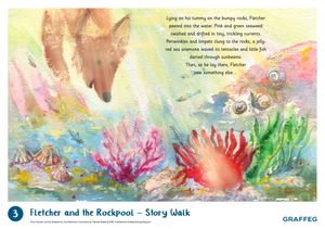 Fletcher and the Rockpool Story Walk Pack