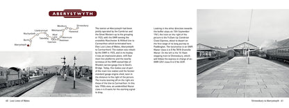 Lost Lines of Wales Shrewbury to Aberystwyth by Tom Ferris, published by Graffeg. Aberystwyth