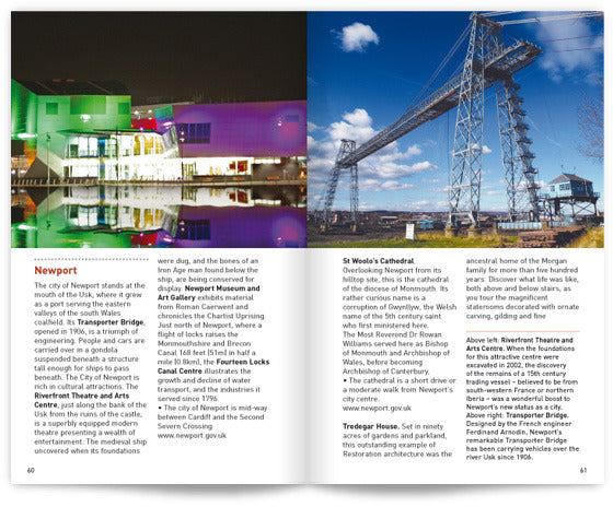 About South East Wales published by Graffeg