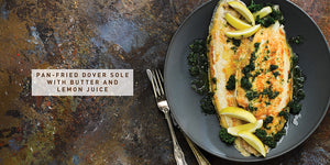 Flavours of England Fish and Seafood Gilli Davies Huw Jones published by Graffeg pan-fried dover sole with butter and lemon juice